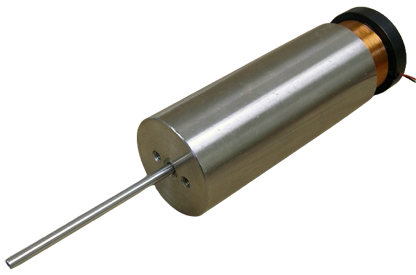 Linear Voice Coil Motor with Internal Bearing